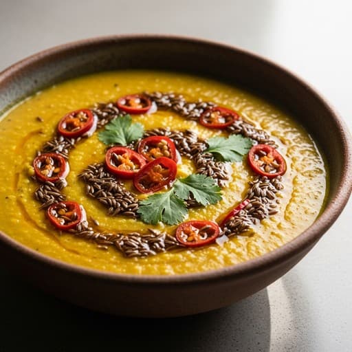 Dal Tadka + Jeera Rice + Aloo Sabzi