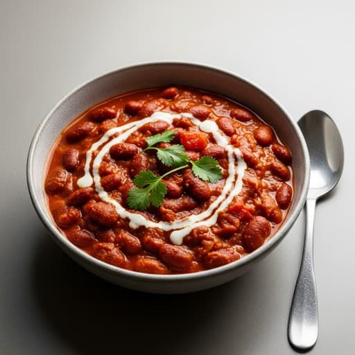 Rajma + Brown Rice + Raita